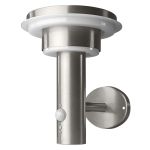 Ledvance LED Wall Light Endura Style Double Circle Steel 6W 400lm - 830 Warm White | Solar - Motion and Light Sensor 