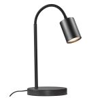 Nordlux Table Lamp Explore Metal and Ceramic Black | Suitable for 1x GU10