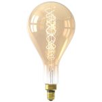 Calex XXL Splash Gold LED E27 Filament 3W 250lm- 822 Extra Warm White | Dimmable