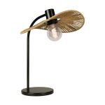 Eglo Table Lamp Siruela Steel Black | IP20 - Suitable for 1x E27 
