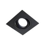 Noxion Recessed Spot Boxi MR16 Tiltable Black | Cutout 80mm - GU10 Socket