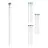 Multipack 10x Philips LED Tube T8 CorePro (EM/Mains) 8W 800lm - 840 Cool White | 60cm - Replaces 18W