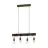 Eglo Pendant Townshend 4 Steel Brown | IP20 - Suitable for 4x E27 