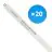 Multipack 20x Noxion LED Tube T5 Avant Extreme (HF) High Output 26W 3510lm - 830 Warm White | 145cm - Replaces 49W