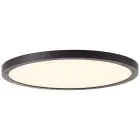 Brilliant Tuco Ceiling Light Plastic Black White 16W 2100lm - 827 Extra Warm White | 250mm