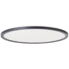 Brilliant Brennan Ceiling Light Plastic Black White 18W 2700lm - 827-840 CCT | 420mm - IP44 - 3-Step Dimmable