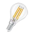 Ledvance Classic LED E14 Pear Filament Clear 3.4W 470lm - 827 Extra Warm White | Dimmable - Replaces 40W