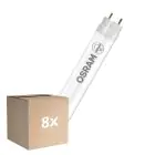 Multipack 8x Osram LED Tube T8 (EM/Mains) Standard Output 5.4W 650lm - 840 Cool White | 44cm - Replaces 15W