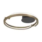 Eglo Ceiling Light Mezzomonte Aluminium Steel Bronze Black 20W 1600lm - 827-865 Tunable White | IP20 - Dimmable 
