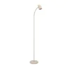 Eglo Floor Lamp Carlo Steel Sandy | Suitable for E14